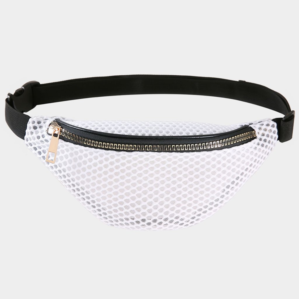 Solid Mesh Fanny Pack